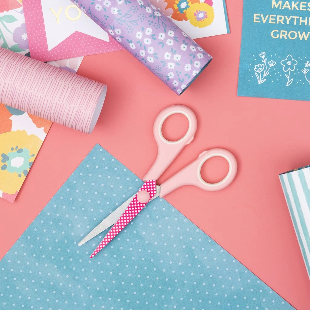 Cheap 👏 American Crafts™ 5.5" Pink with Polka Dots Sharp Tip Scissors 🎉 8 Cheap 👏 American Crafts™ 5.5" Pink with Polka Dots Sharp Tip Scissors 🎉 - Image 6