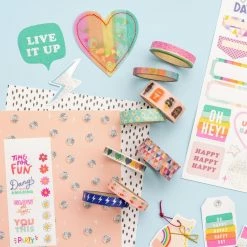Flash Sale 🥰 American Crafts™ Damask Love Life's A Party Washi Tape Set 🛒 -American Crafts Sales D616845S 6