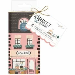 Flash Sale 🤩 Maggie Holmes Market Square Mini House Card Set by American Crafts ❤️