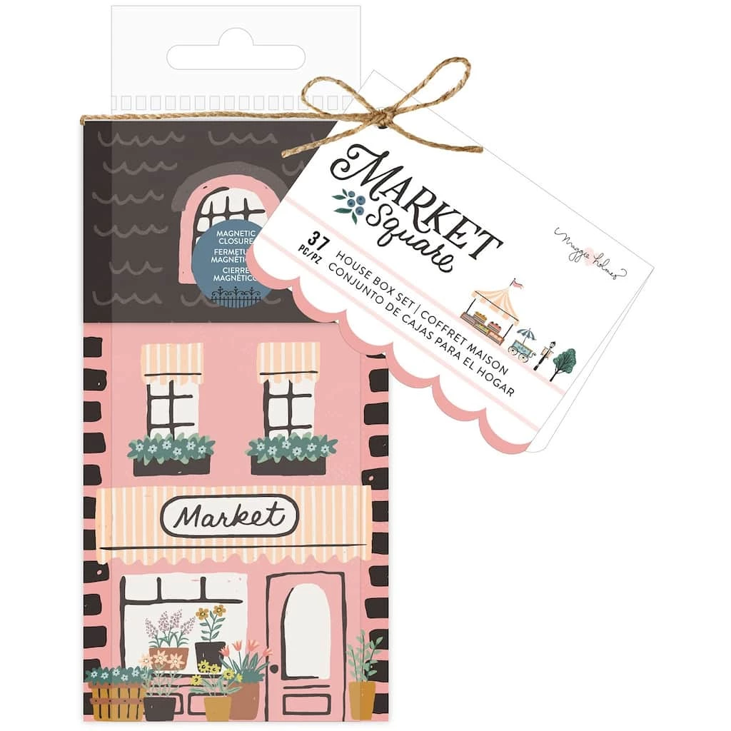 Flash Sale 🤩 Maggie Holmes Market Square Mini House Card Set by American Crafts ❤️ 3 Flash Sale 🤩 Maggie Holmes Market Square Mini House Card Set by American Crafts ❤️