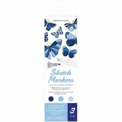Best reviews of ✨ American Crafts™ Sketch Markers Dual-Tip Alcohol Markers Set 🎁 -American Crafts Sales D620476S 1