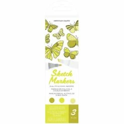 Best reviews of ✨ American Crafts™ Sketch Markers Dual-Tip Alcohol Markers Set 🎁 -American Crafts Sales D620479S 1