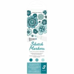 Best reviews of ✨ American Crafts™ Sketch Markers Dual-Tip Alcohol Markers Set 🎁 -American Crafts Sales D620480S 1