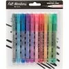 Flash Sale ⭐ American Crafts™ 10 Color Fine Felt Tip Marker Set ❤️ -American Crafts Sales D620493S 1
