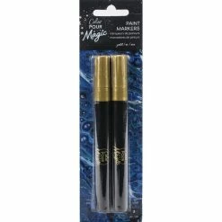 Outlet 🥰 Color Pour Magic Gold Paint Pen Set by American Crafts 😍
