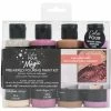 Promo 🤩 Color Pour Magic Amber Drift Pre-Mixed Paint Kit, 4ct. by American Crafts 👏 -American Crafts Sales D647690S 1