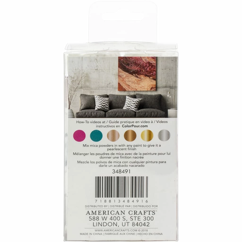 Best Pirce 🛒 Color Pour Mix-Ins Pearl Powder Kit by American Crafts 🥰 4 Best Pirce 🛒 Color Pour Mix-Ins Pearl Powder Kit by American Crafts 🥰 - Image 2