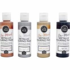 Promo 🤩 Color Pour Pre-Mixed Meteor Shower Paint Kit by American Crafts 🥰 -American Crafts Sales D647713S 3