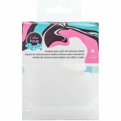 Promo 😉 Color Pour Resin Trinket Box Silicone Mold by American Crafts ✨